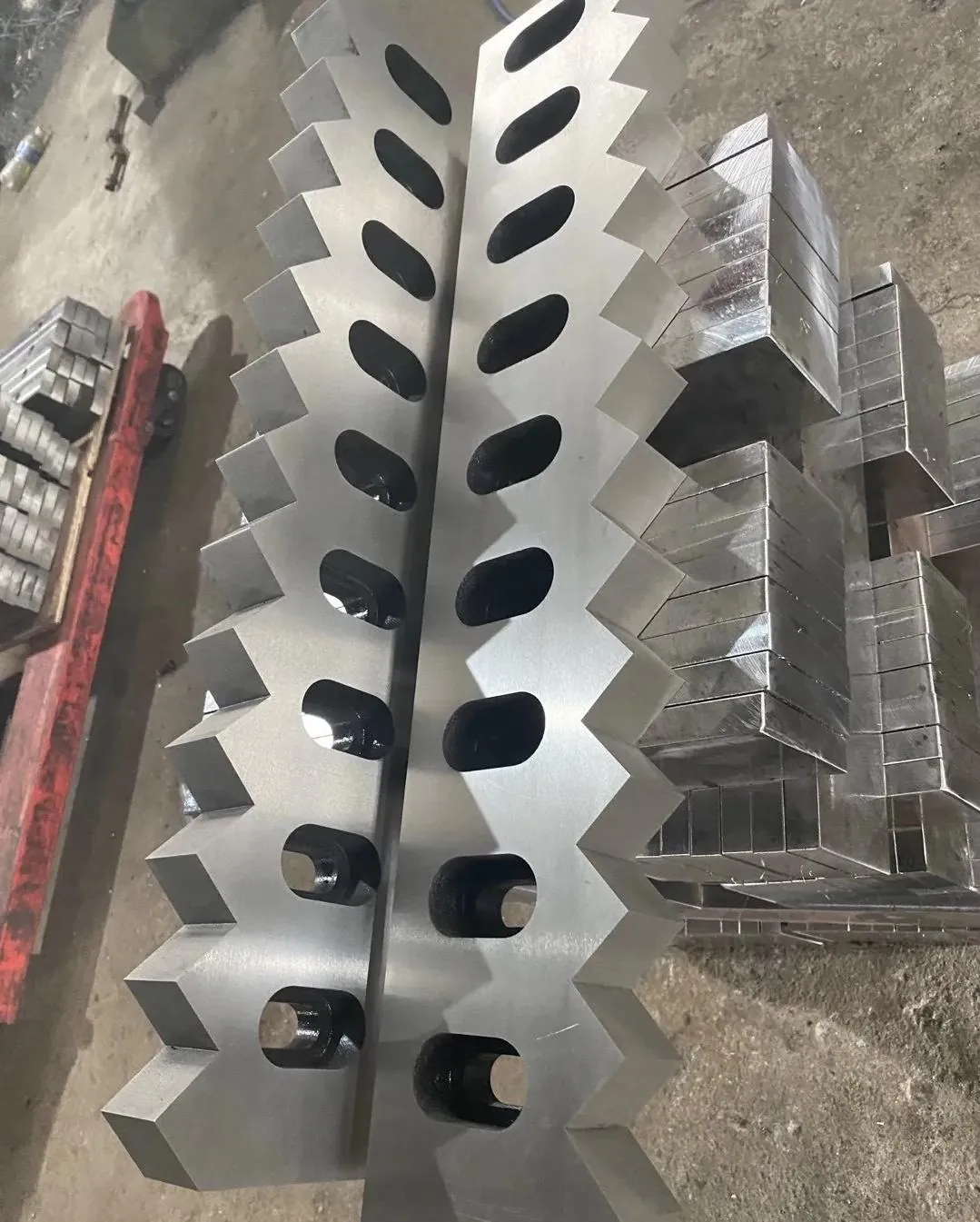 Industrial blades for metal fabrication
