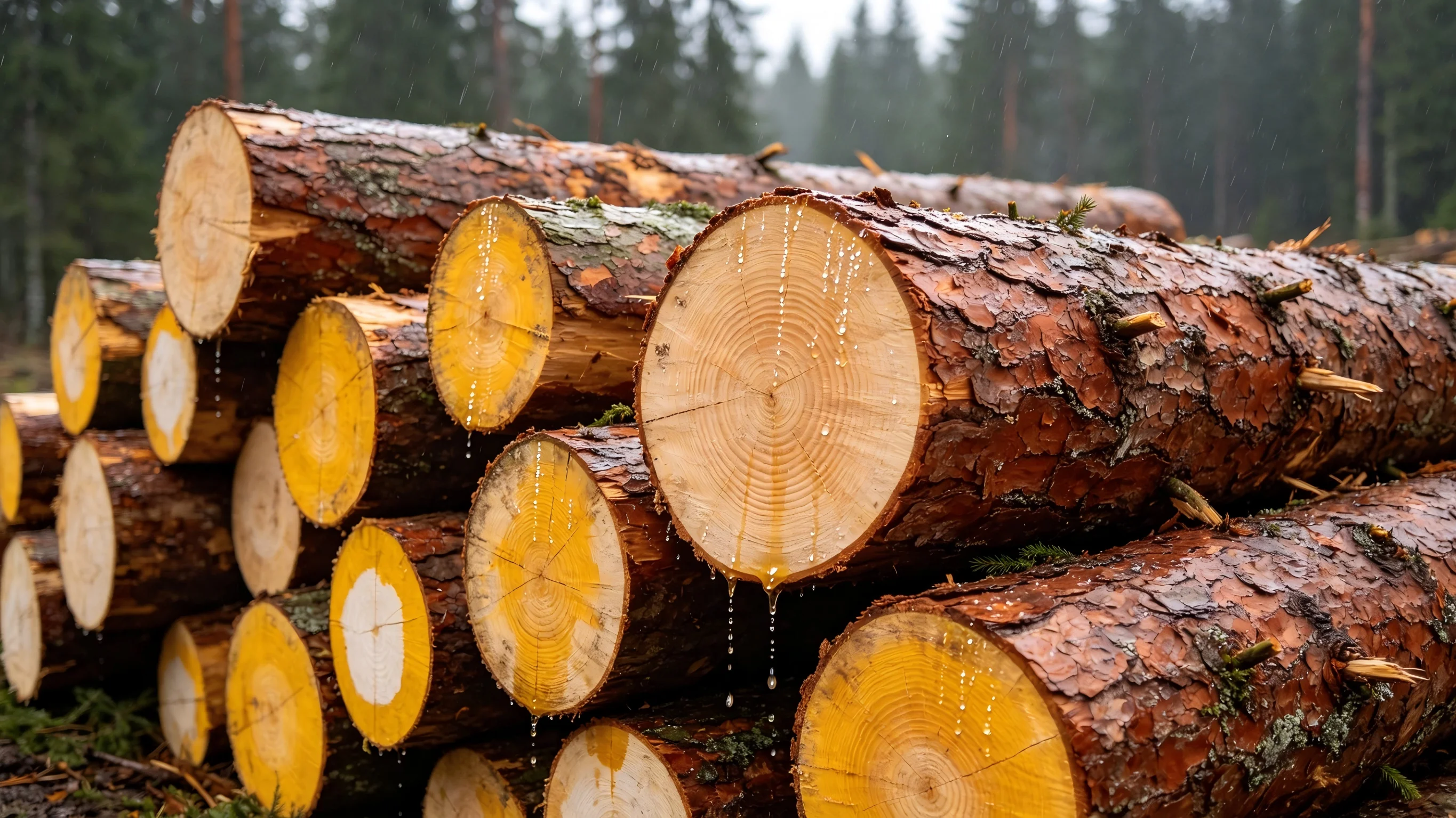 Green Softwood (Pine, Spruce)