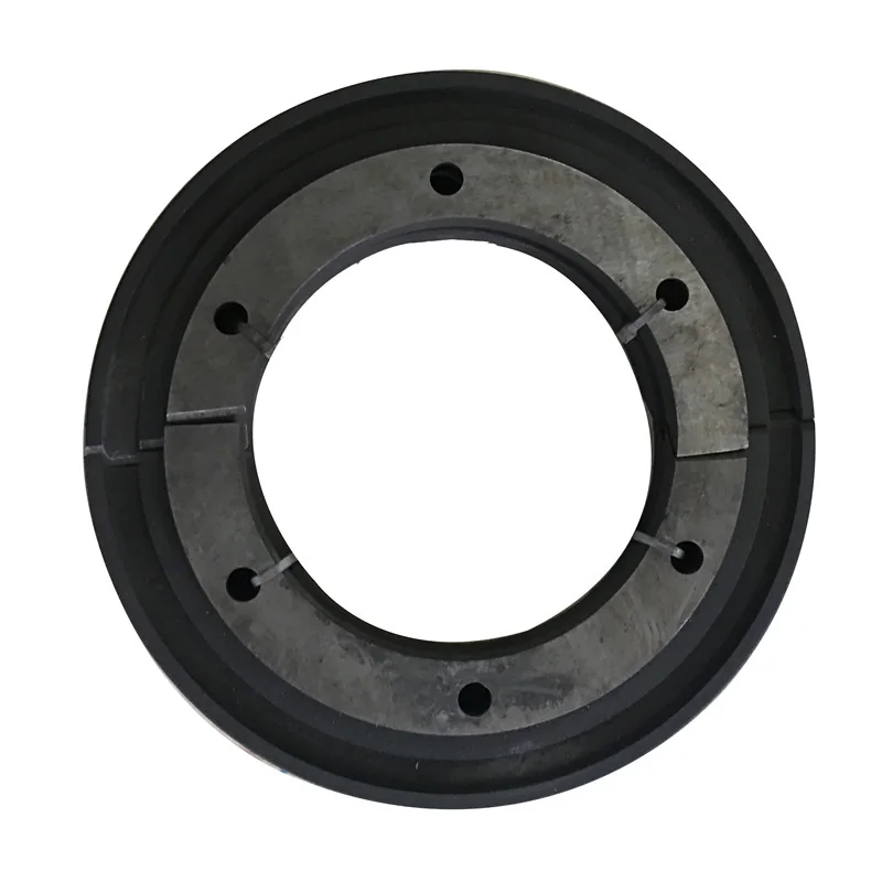 Concrete mixer inner seal ring for the shaft sealing assembly