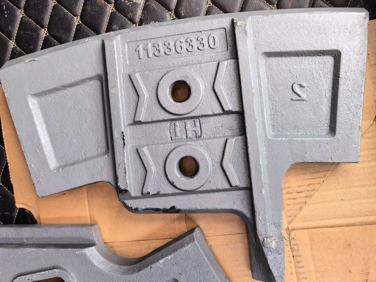 Concrete Mixing Plant Parts Cast Pattern Number