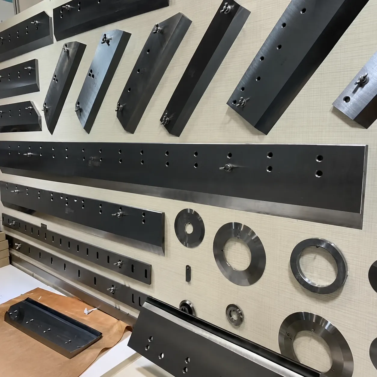 Custom Length Guillotine Blades Shapes
