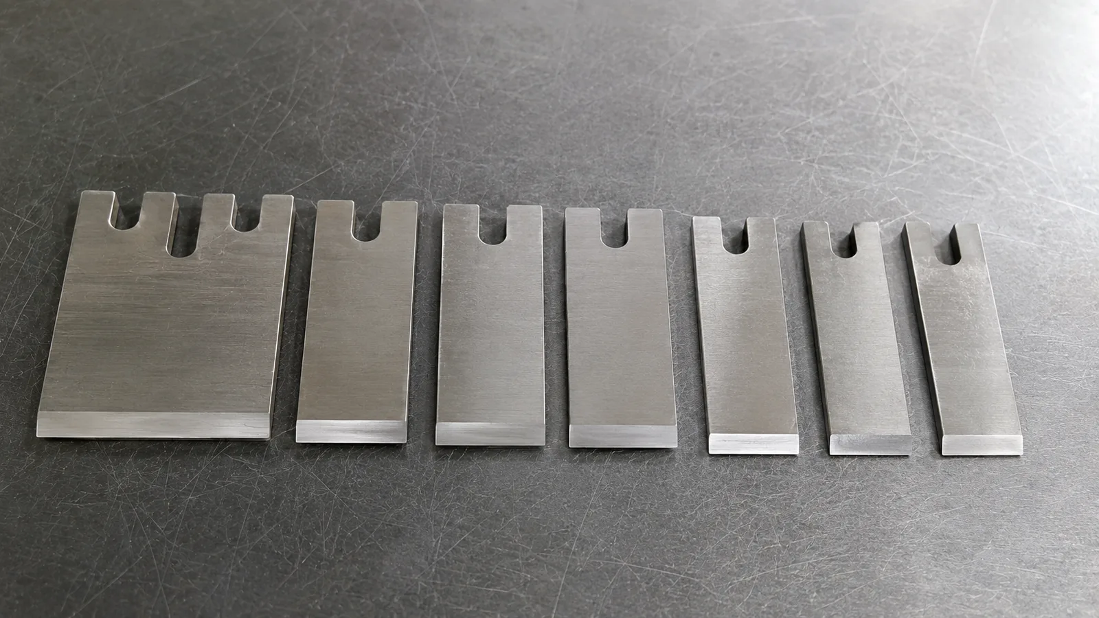 Die Face Cutting Knife Size Range