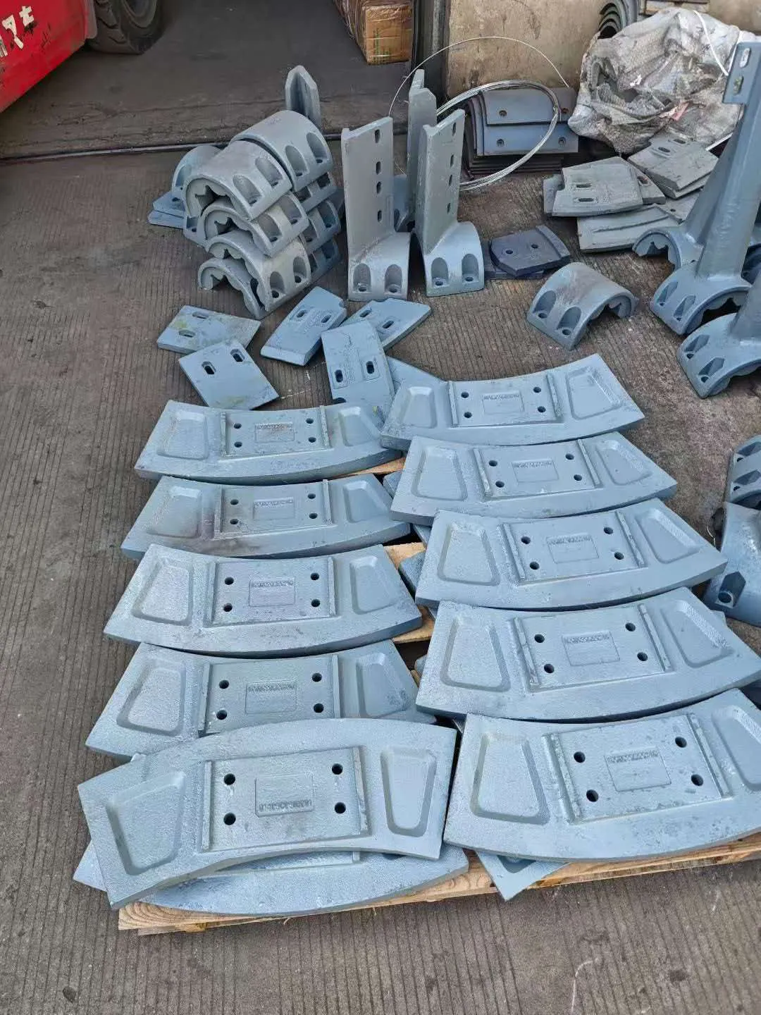 How We Match a Replacement Concrete Mixer Wear Part When There's No Drawing on File