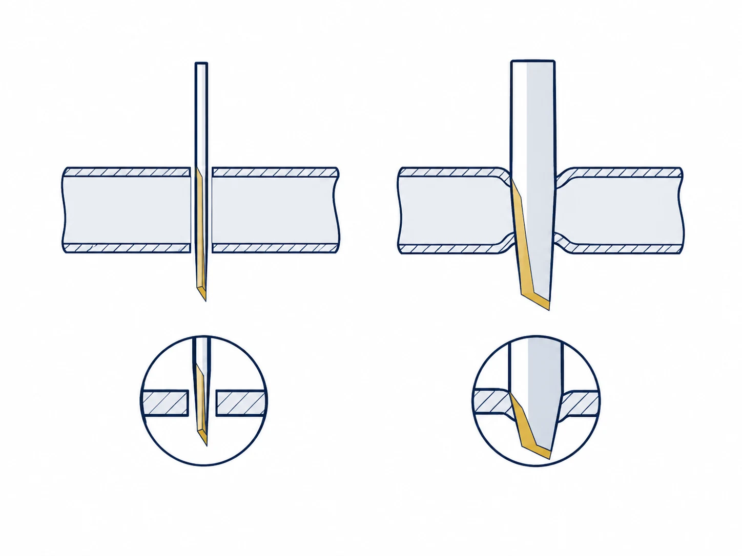 Paper Straw Blade Thickness Comparison