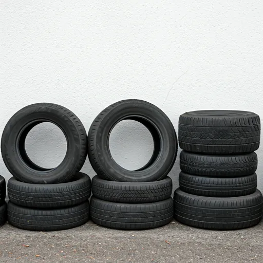 Scrap Tires Shredder Feedstock