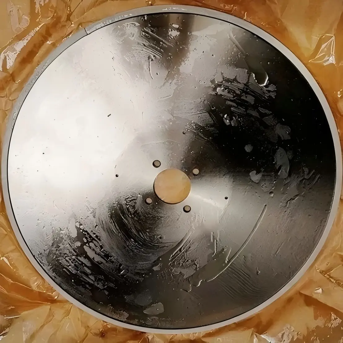 D2 Ø610 Log Saw Blade For Tissue Paper Cutting