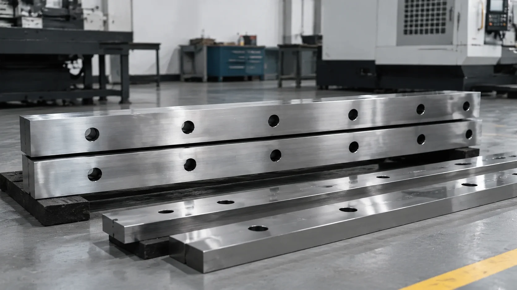 Precision Guillotine Shear Blades for Hydraulic & Mechanical Sheet Metal Shearing Machines