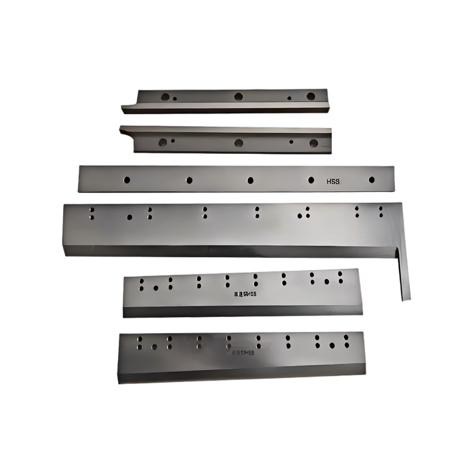 HSS/TC Three-Knife Trimmer Blade Sets for Müller Martini, Heidelberg & Kolbus