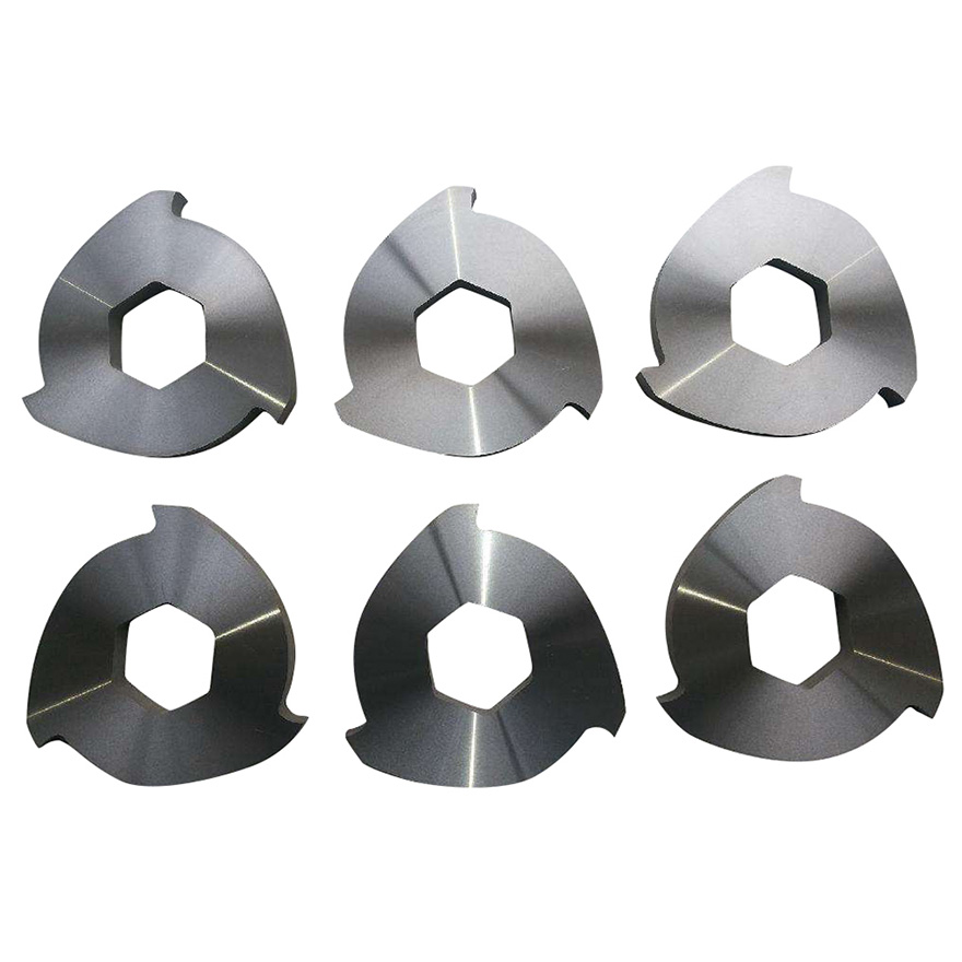 Heavy-Duty 3-Claw Rotary Shear Blades for Tire Recycling