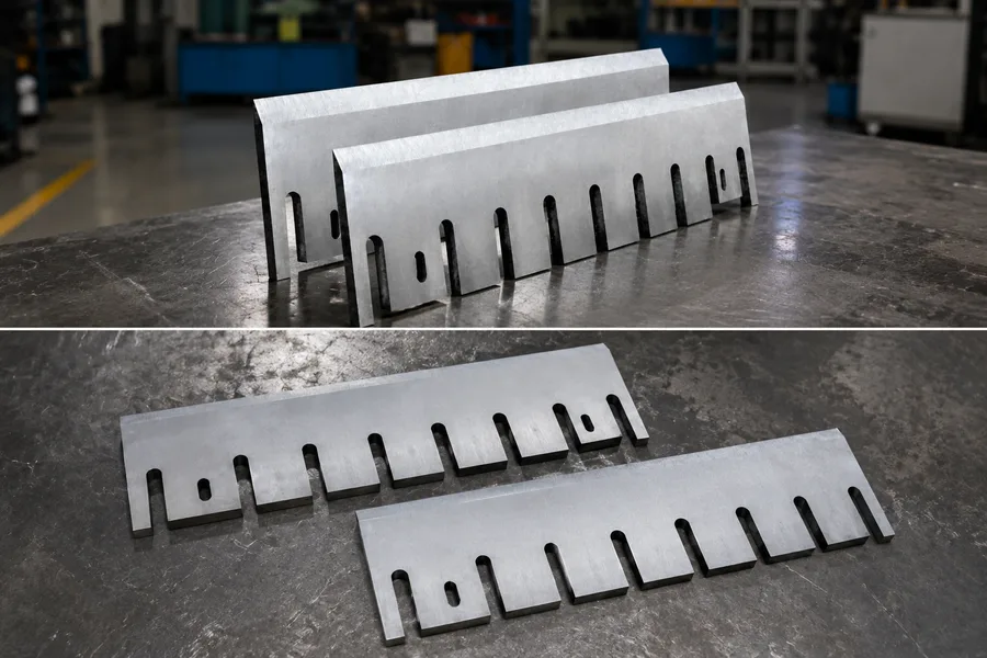 Reversible Double-Edge Wood Chipper Knives | T10 · 9CrSi · Cr12MoV | Landscaping & Forestry
